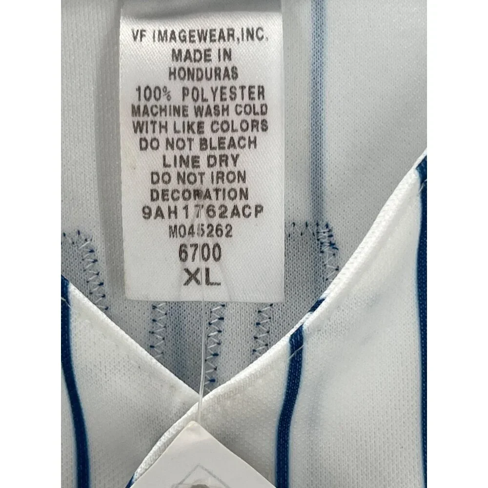 Tom Glavine Signed Mets Jersey Beckett COA HOF 14 Inscription Pinstripe Size XL - Picture 13 of 14